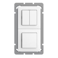 Combinazione INC EDIZIOdue 1/1P +3/1P bianco