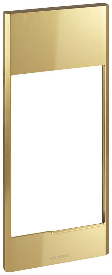 Abdeckrahmen LINEA 5000 1×3 vertikal 139×365mm Gold