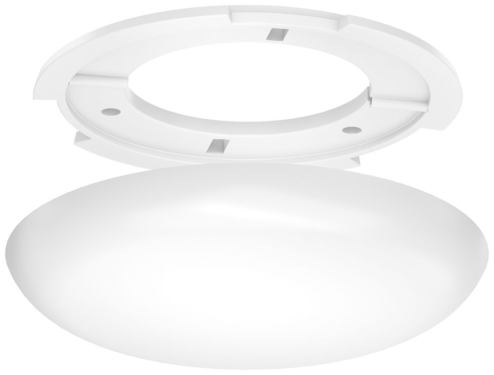 Deckenrosette AGRO Ø100×15mm 2-teilig weiss