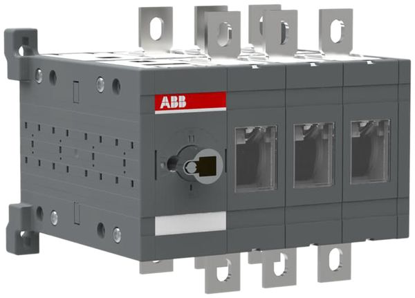 Commutateur de charge ABB OT400E03C, 3P 400A/690V, commutation ouverte I-O-II