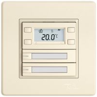 Pulsante RTH INC EDIZIO.liv SNAPFIX® c.RGB-LED targ.2×tasti com.1T cr