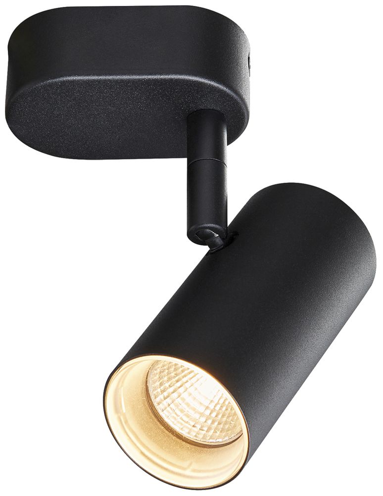 LED-Spot SLV NOBLO 6W 740lm 927 DIM 90×105×127mm schwarz