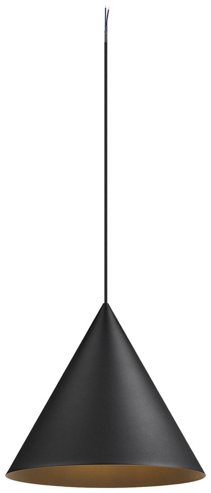 Pendelleuchte SLV MAGICO 38 E27 1×10W DIM Ø380mm schwarz