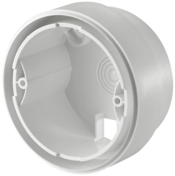 Boîtier AP Siemens pour détecteur de présence UP 258E11 et UP 258E21 blanc