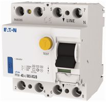 Fehlerstromschutzschalter Eaton PFIM 4P 40A 30mA Typ XG/B