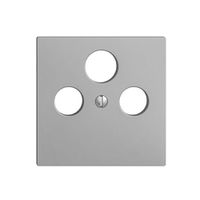 Frontplatte EDIZIOdue silver für SAT