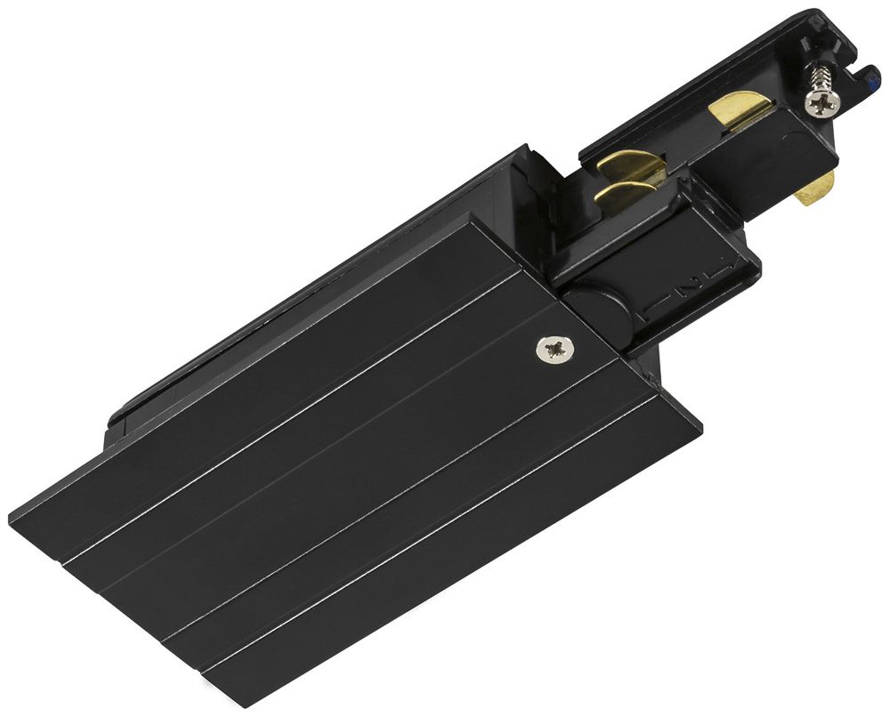 Alimentation finale SLV S-TRACK DALI 5×2.5mm² droite noir