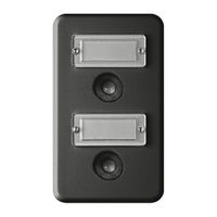 UP-Kombination FH 2×1 Sonnerie +Sonnerie schwarz