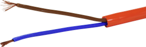 Kabel PUR-PUR 2×1.5mm² LN orange Fca