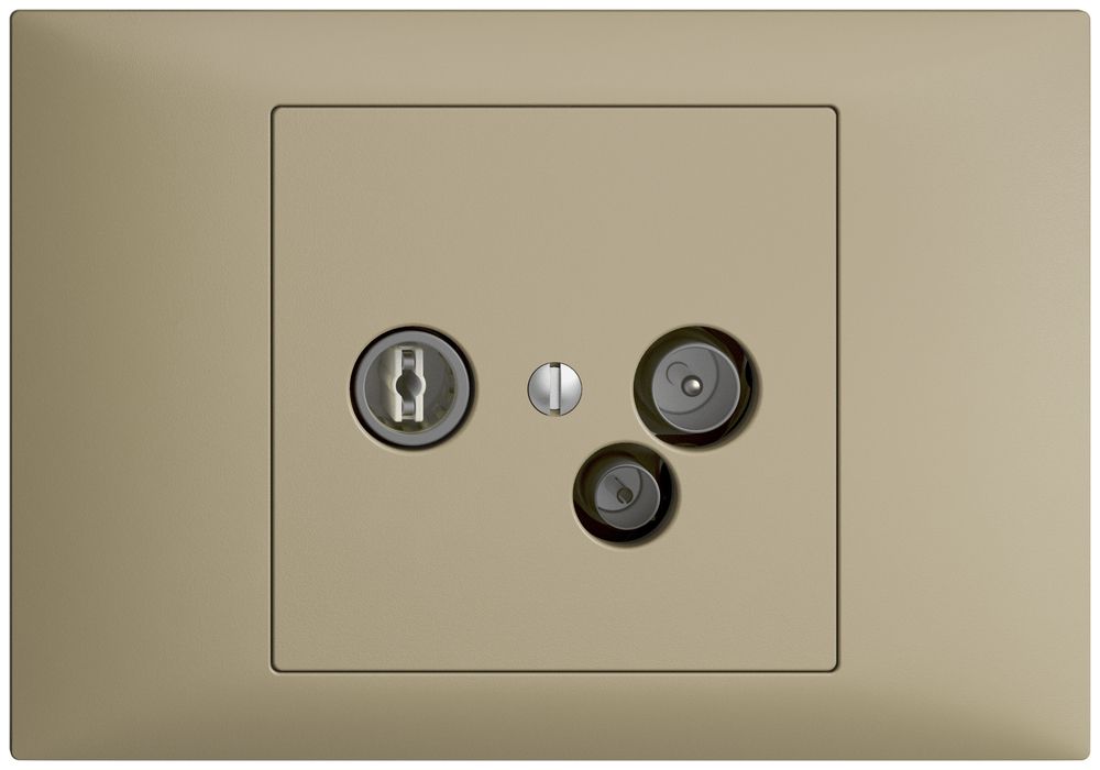 EB-Datendose TV-R DD23 5…65MHz EDIZIOdue sand