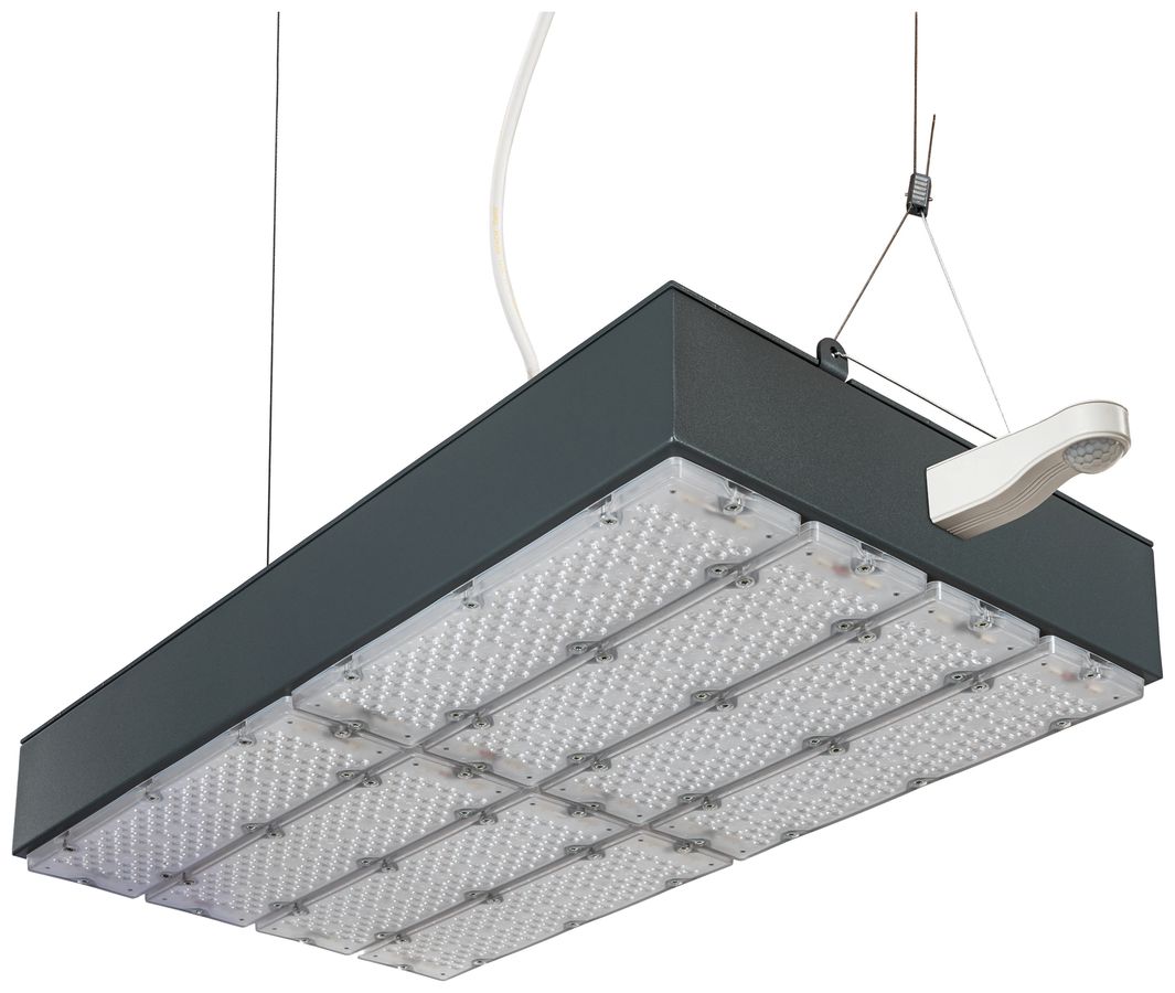 Proiettore capann.LED Sylvania KubiXx WIDE PIR 212W 37000lm 840 IP65 REG 760×370