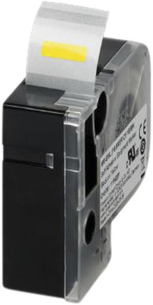 Étiquette PX MM-EML (16.5X5)R C1 YE/BK 16.5×6mm 335 pcs. jn/no