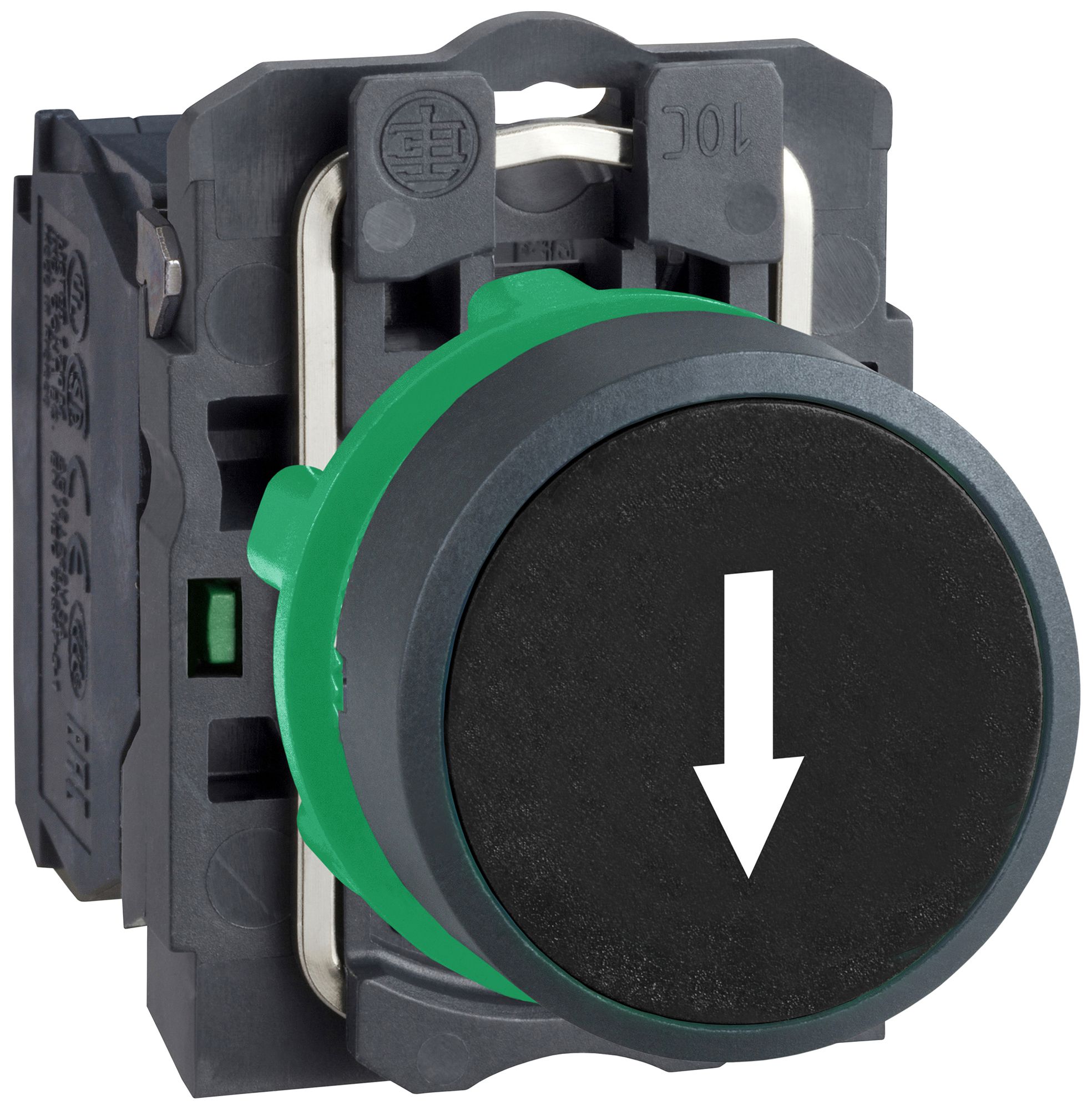 Poussoir Harmony XB5 plat no Ø22.5mm 1NO IP66