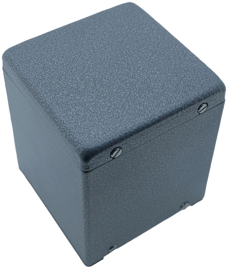 Anschlussaufsatz Woertz grau geschlossen H=100mm