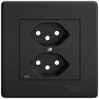 UP-Montageset EDIZIO.liv SNAPFIX® für 2×T13 getrennt sz