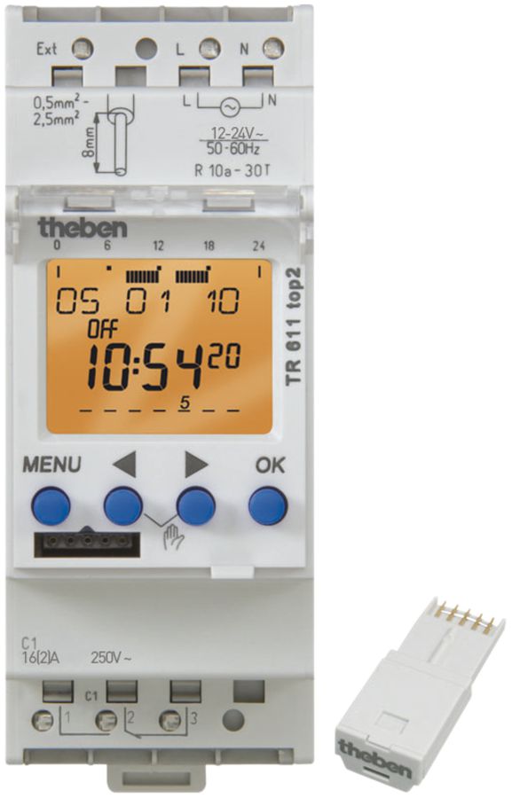 Timer AMD digitale Theben TR 611 top2 24V