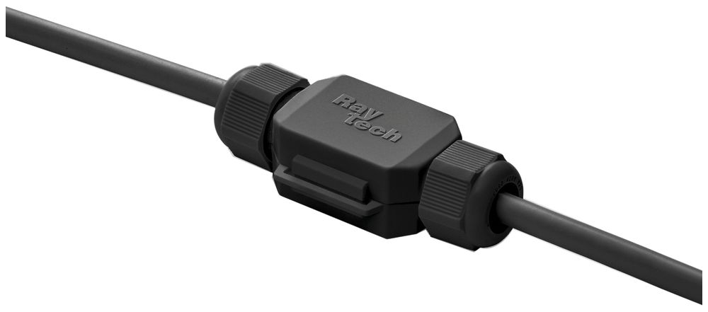 Manchon de jonction Raytech FRED/4 avec gel raccord câble Ø 8…13mm IP68 gris