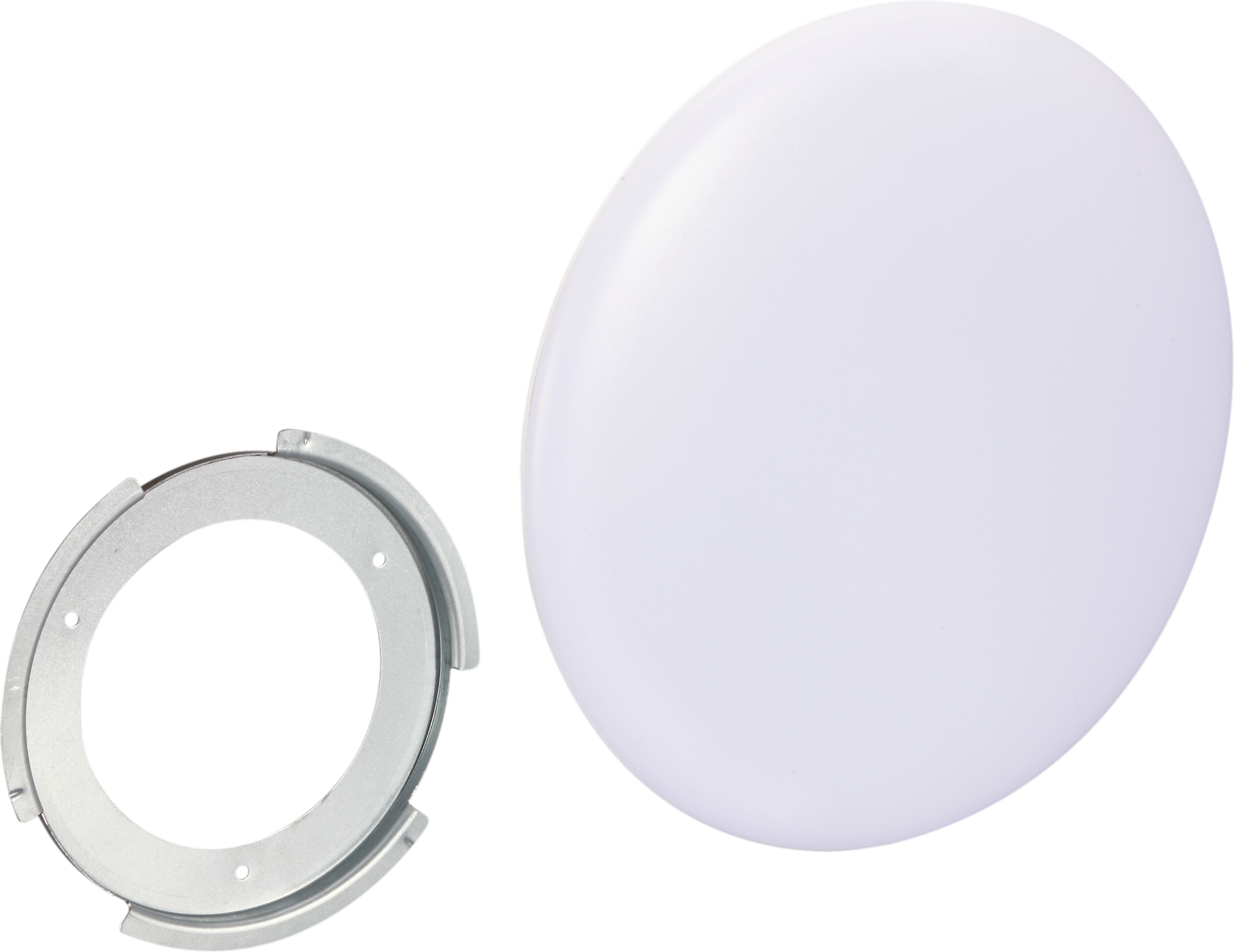 Luce LED smartUP, bianca, 18W, 3000K, 1500 lm, rotonda, 300 × 48 mm, IP40