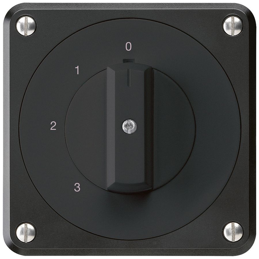 UP-Drehschalter robusto IP55 Schema 5/1P schwarz