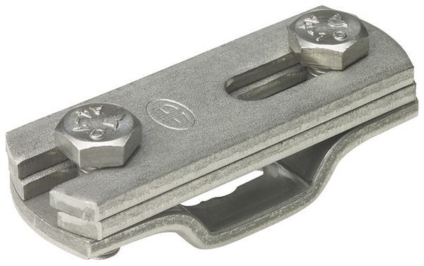 Supporto per conduttore Flury AV 23 per nastro, inoxA4, 30×3mm