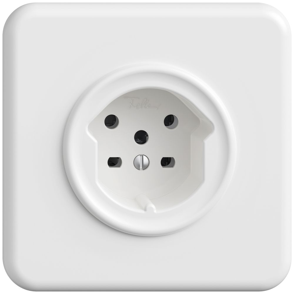 UP-Steckdose STANDARDdue T15 weiss
