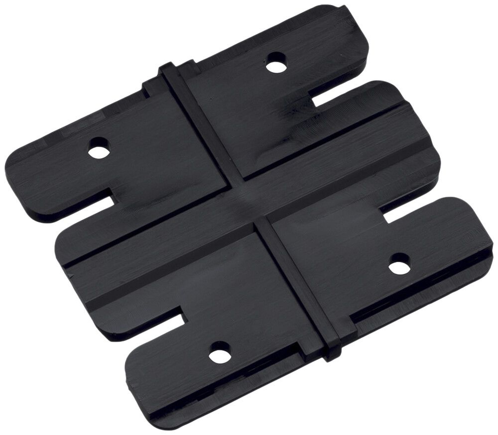 Aletta di collegamento Hager per Consolidation Point, nero