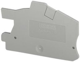 Abschlussdeckel Phoenix Contact D-PTI 2.5, 59.5×35.3×2.2mm, grau