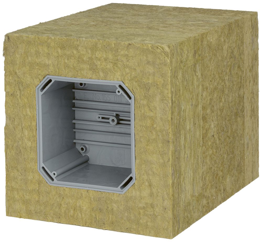Abzweigdose TIE-Systemelement 180…220mm Steinwolle