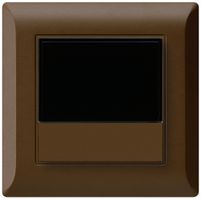 Termostato ambiente INC kallysto.line KNX s/e-link con tasto marrone