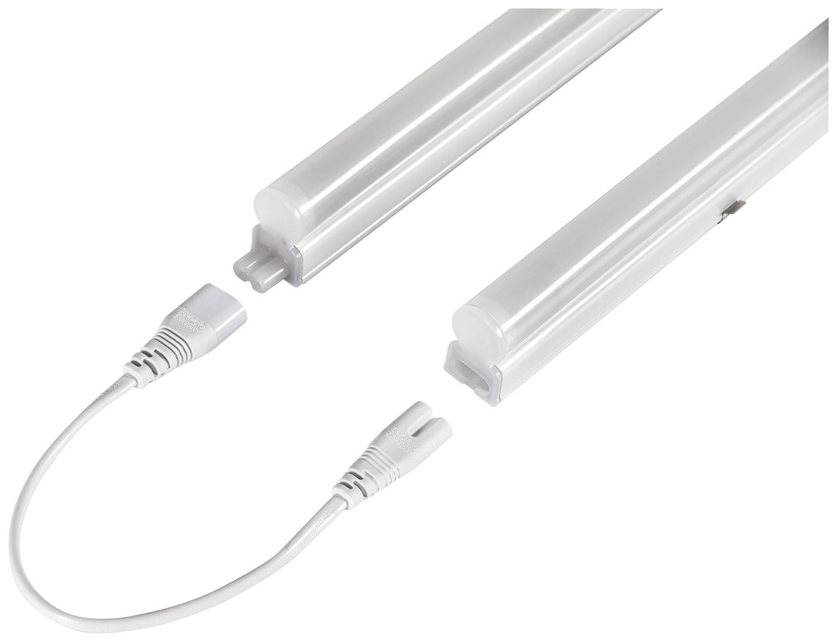 Réglette LED DOTLUX QUICK-FIXac 15W 2220lm 4000K IP20 820mm blanc