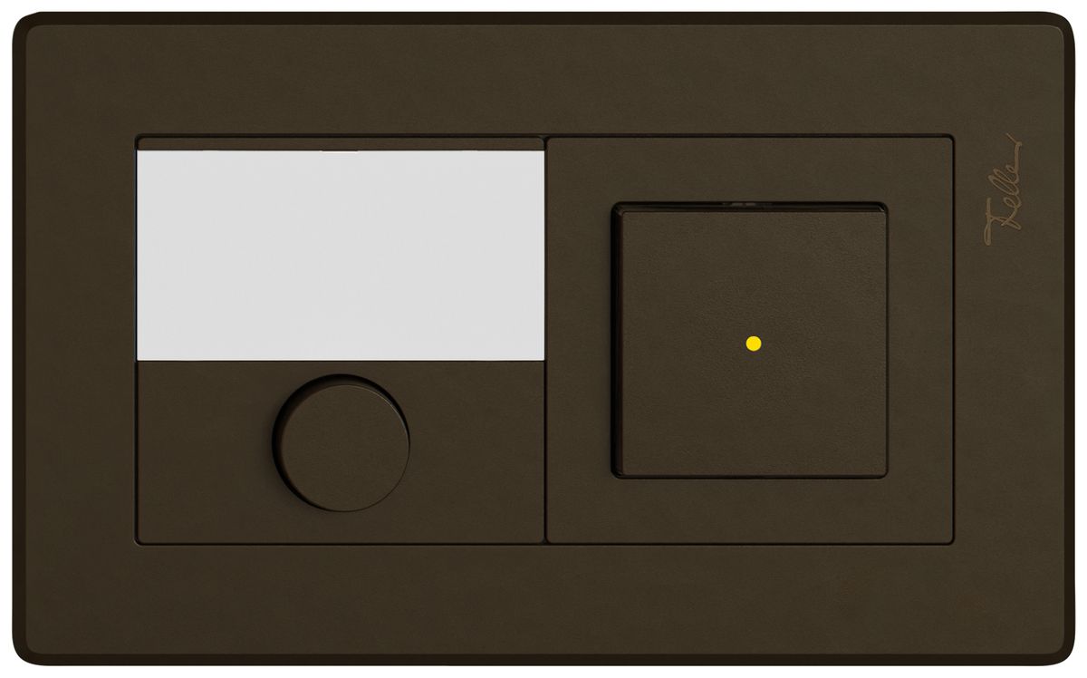 Combinazione INC EDIZIO.liv SNAPFIX® 1×2 96×156mm chiusura+invertitore lum.ma