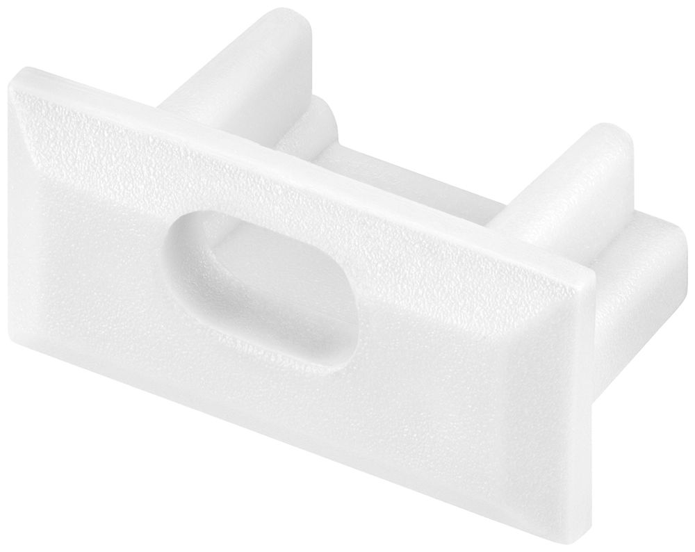 Capot de fermeture Tridonic ACL matière synthétique 16×7mm gris a.passe-câble