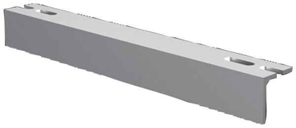 Kabelabfangschiene Rittal VX 8619.400 400mm Metall grau 2Stk