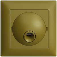 UP-Anschlussdose EDIZIOdue olive, ohne Klemmeneinsatz