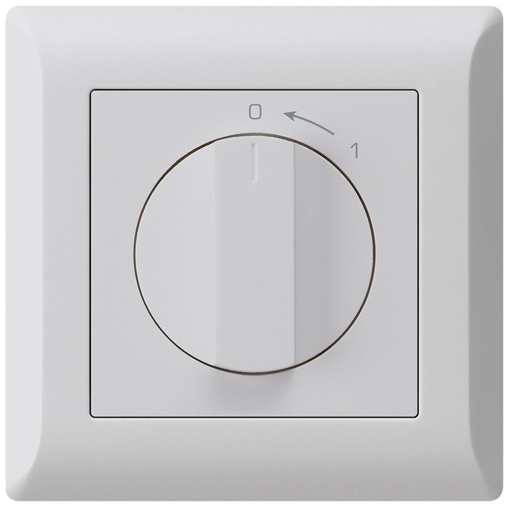 UP-SchwenkTaster 0<-1/1L hellgrau kallysto.line mit Drehgriff