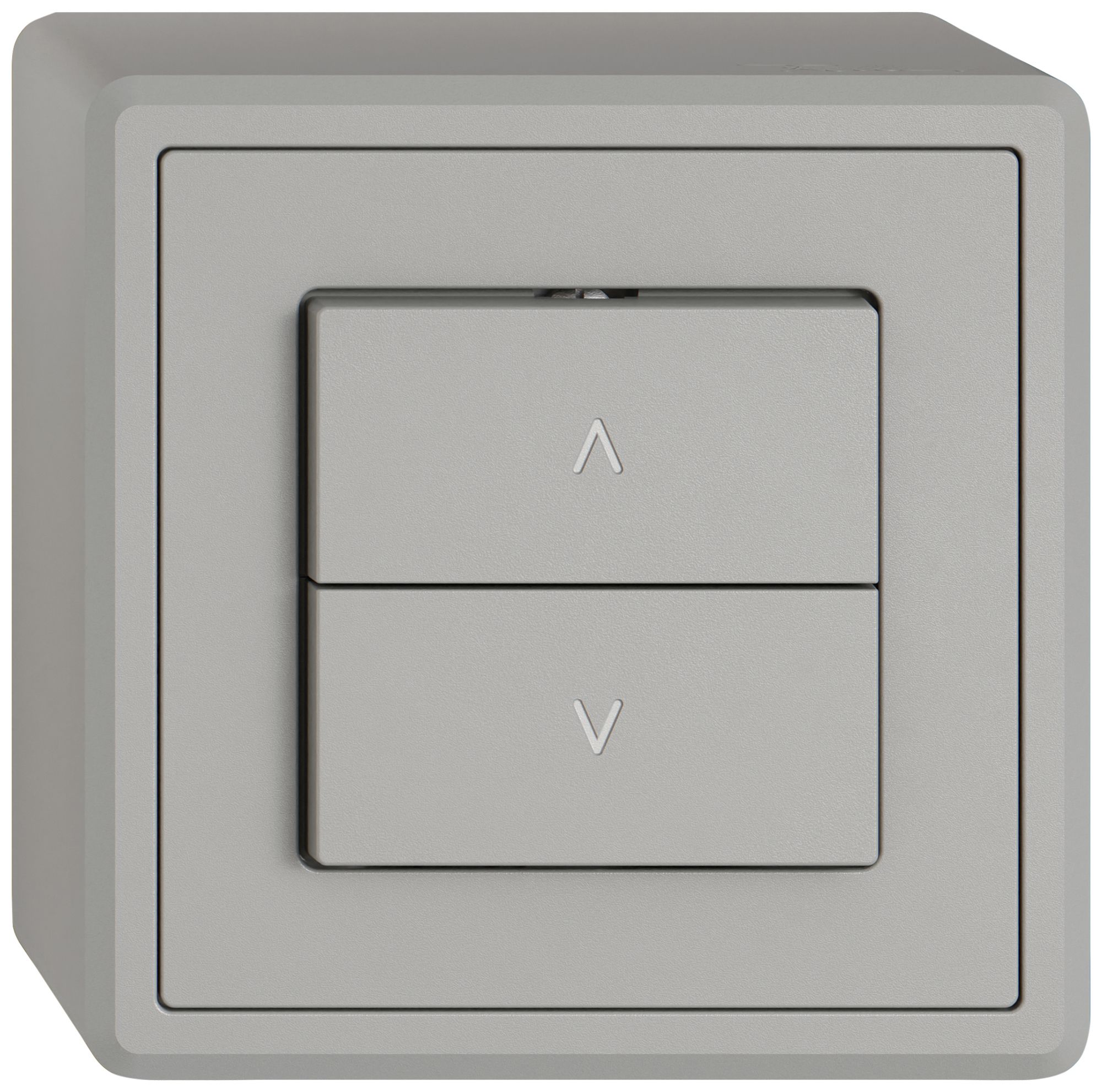 Interruttore p.tapparelle AP EDIZIO.liv SNAPFIX® 10A 250V 2 tasto 1 canale grc