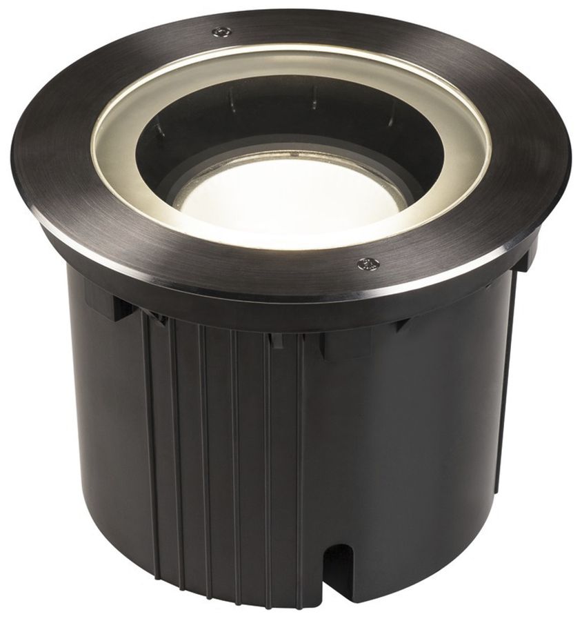 EB-LED-Bodenleuchte SLV DASAR 270 SYM 30W 2500lm 3000K IP67/65 Edelstahl