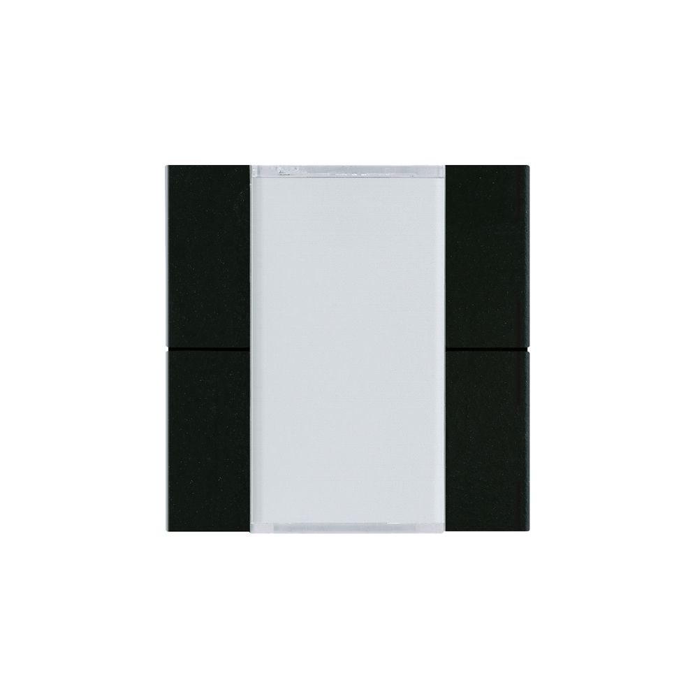 Tasterfront Hager basico KNX 4-fach schwarz 45×45mm