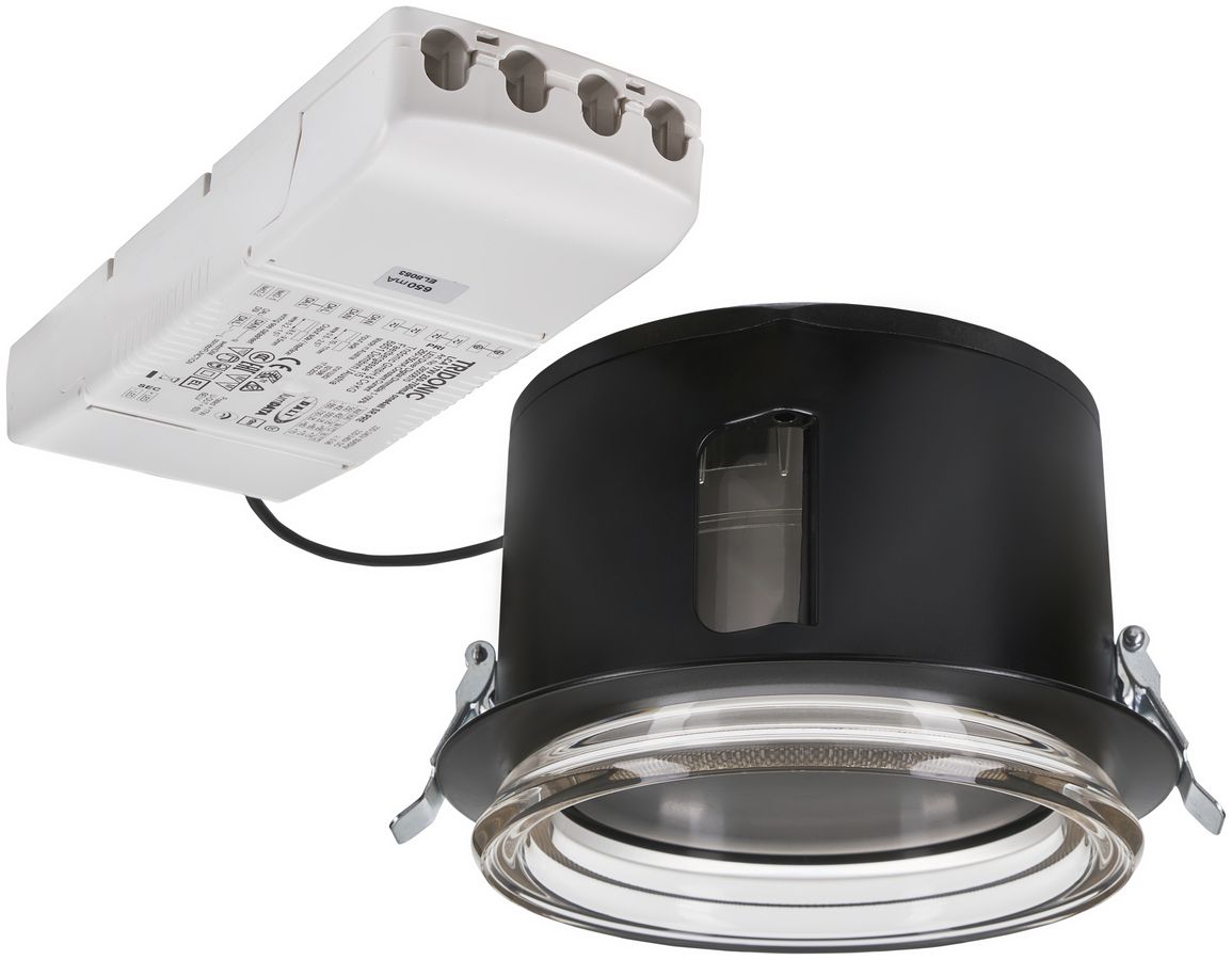 LED-Downlight Sylvania EQUINOX 20W 2100lm 930 64° DALI DIM schwarz