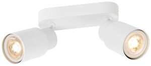 Spot SLV PURI 2.0 Tube CW GU10 2×6W REG 150×42×138mm bianco