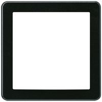 Cadre frontal Hager basico systo noir