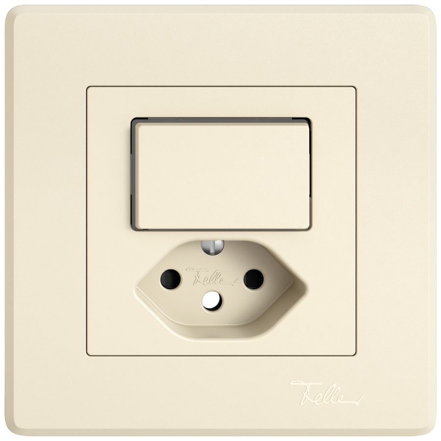 Kit de montage ENC EDIZIO.liv SNAPFIX® combi.T13 1 bout.lentille lat.shutter cr