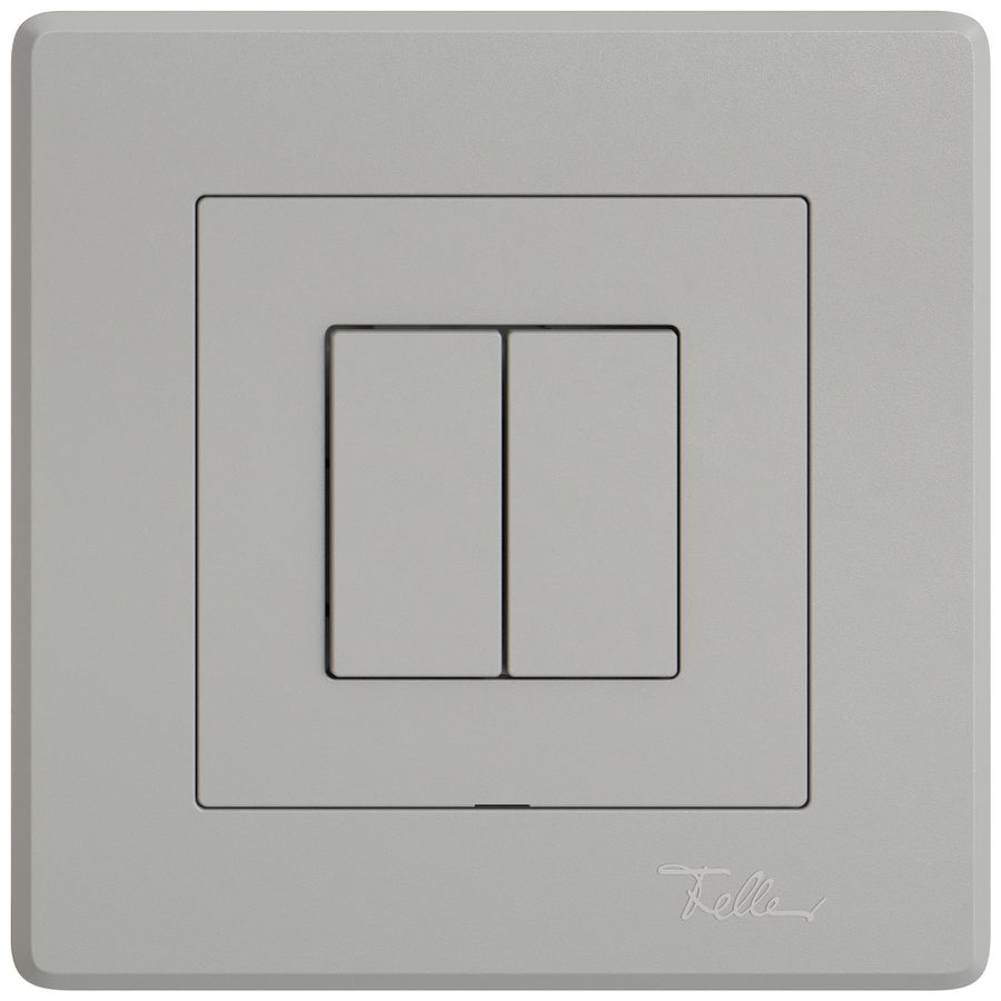 Comando per interruttore INC EDIZIO.liv Wiser SNAPFIX® 2C WLAN 2T grc