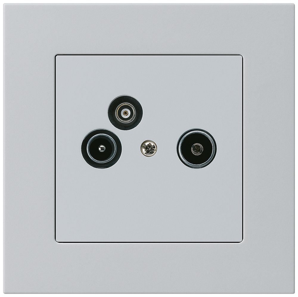 UP-Antennendose R/TV-Daten kallysto.pro 2GHz 10.5db hellgrau