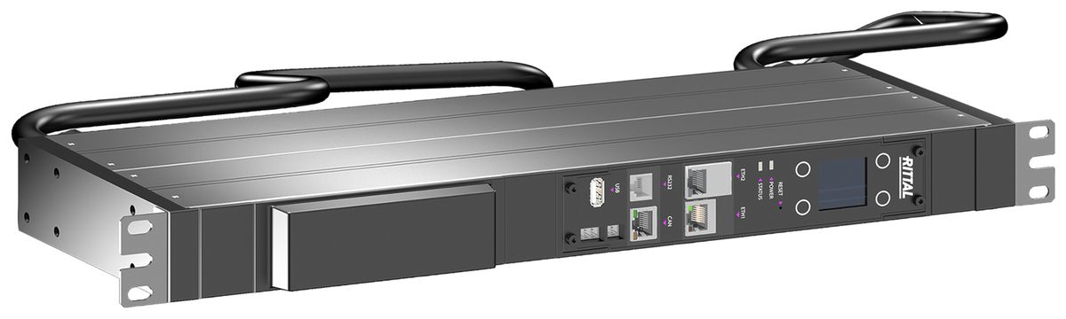 Distributeur de courant Rittal DK 7979.713 module de mesure 19" 1UH 400V CEE16A