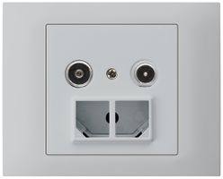 EB-Multimediadose kallysto R-TV mit EB-Dose G3 Bauart T 14dB 2GHz hellgrau