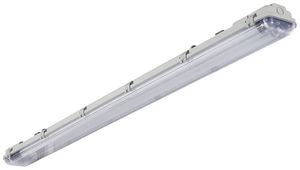 Lampada p.locali umidi Sylvania SYLPROOF G13 2×13W 3100lm 840 IP65 1280×99mm gr