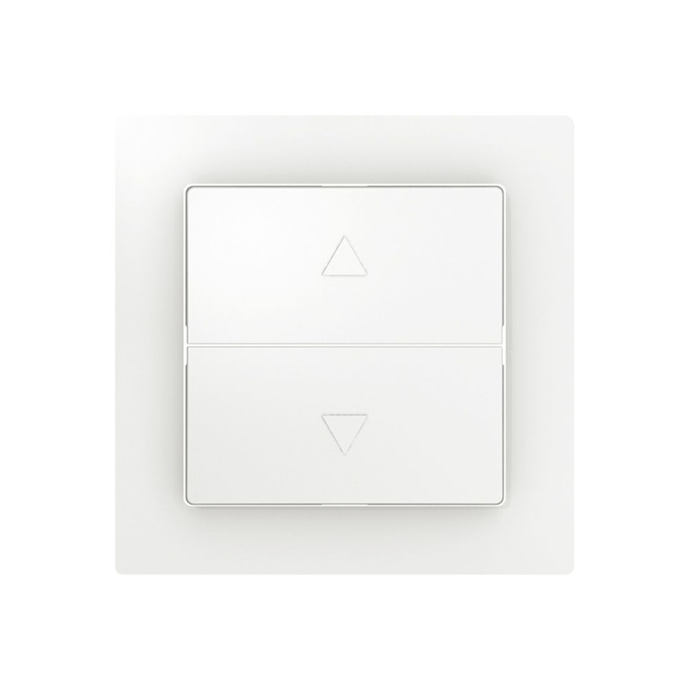 UP-Frontset SIDUS Z/E weiss für Storenschalter 1-Kanal