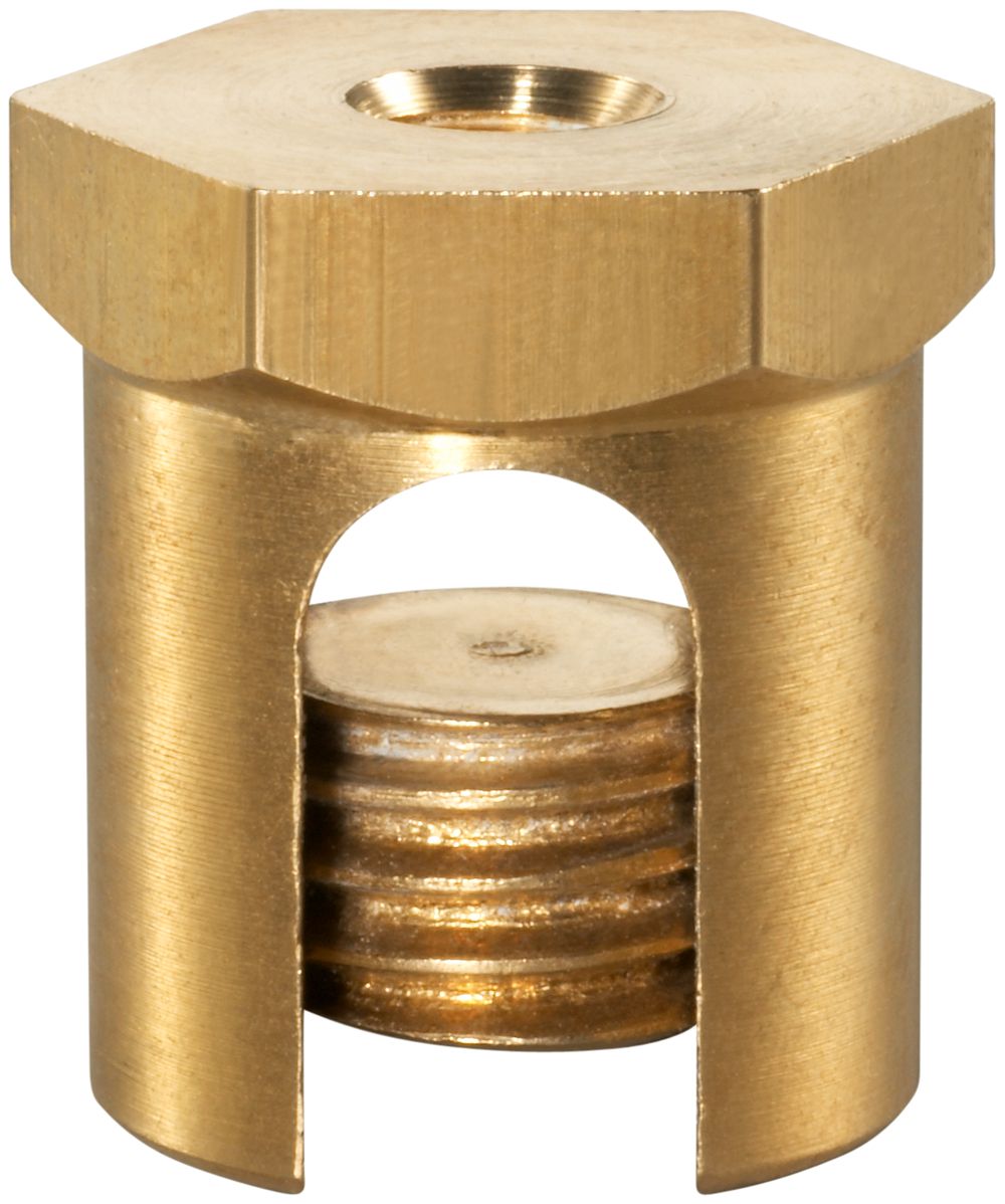 Vita a massa Bettermann 25mm² con filetto M6, ottone