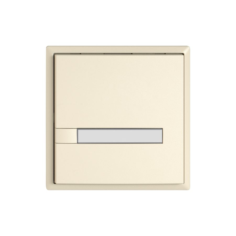 Pulsante universale EDIZIO.liv UNI SNAPFIX® s.LED 1× com.1T targ.cr